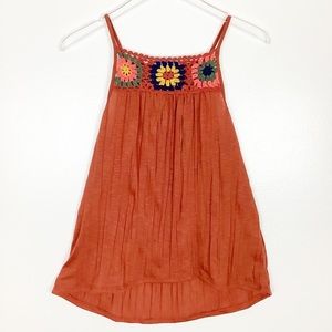 🆕 Granny Square Almost Famous Crochet Tank Top
